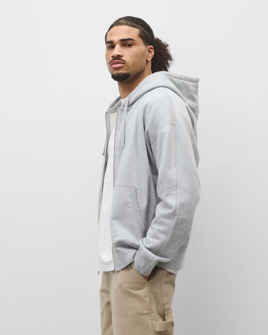 Midweight Terry Relaxed Zip Hoodie