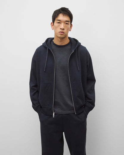 Midweight Terry Relaxed Zip Hoodie