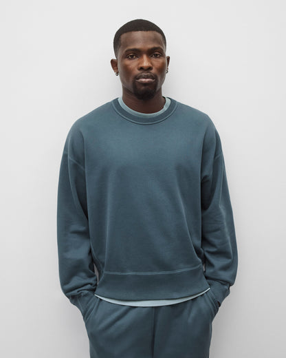 Midweight Terry Relaxed Crewneck