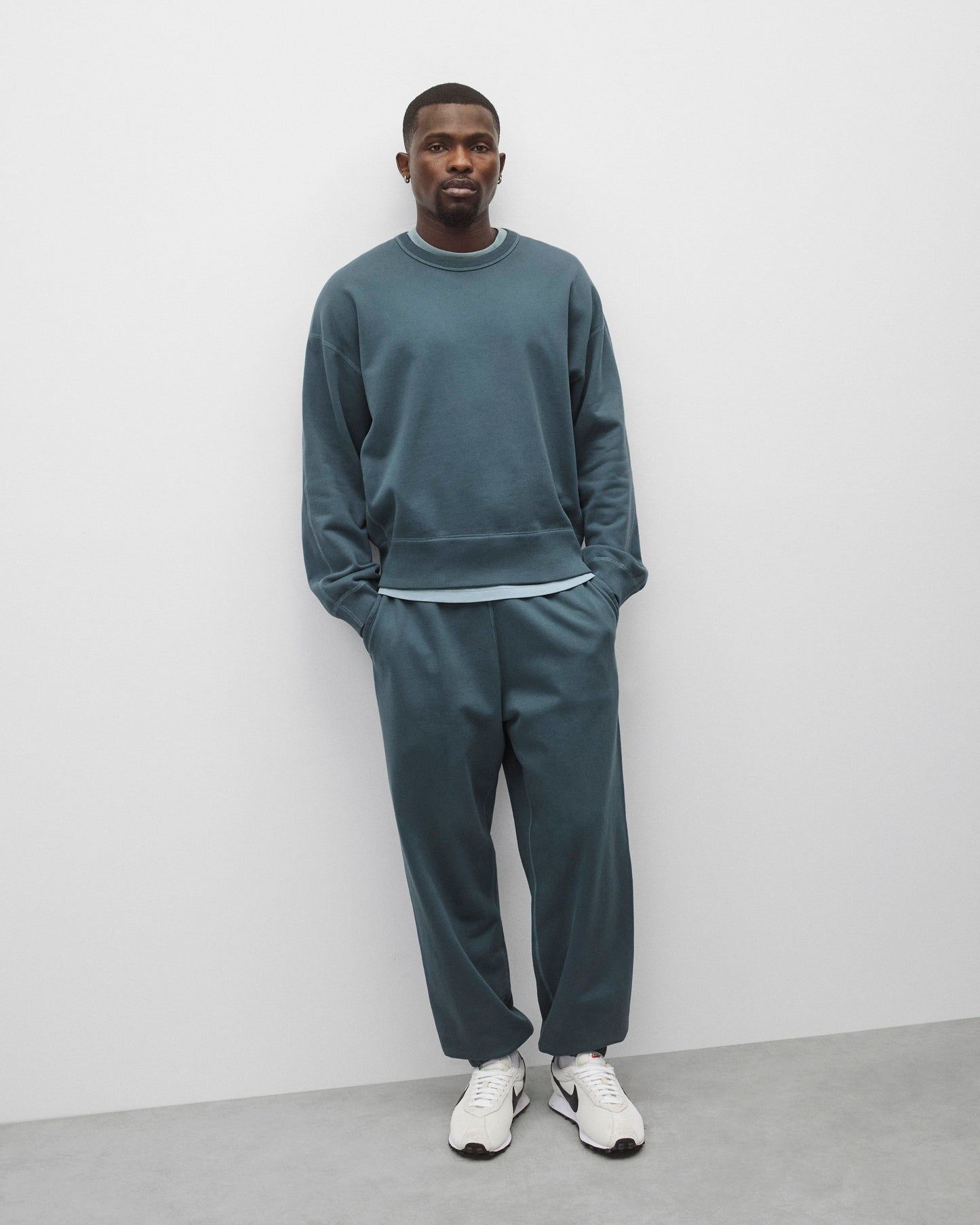 Midweight Terry Relaxed Crewneck