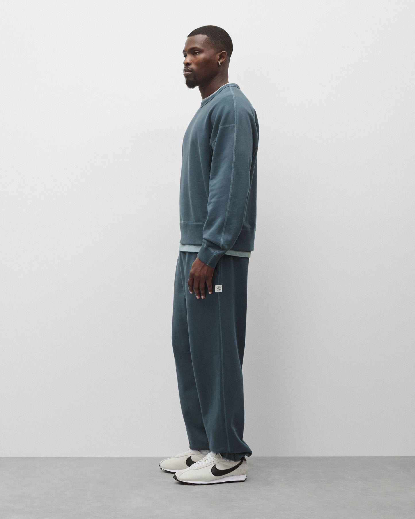 Midweight Terry Relaxed Crewneck