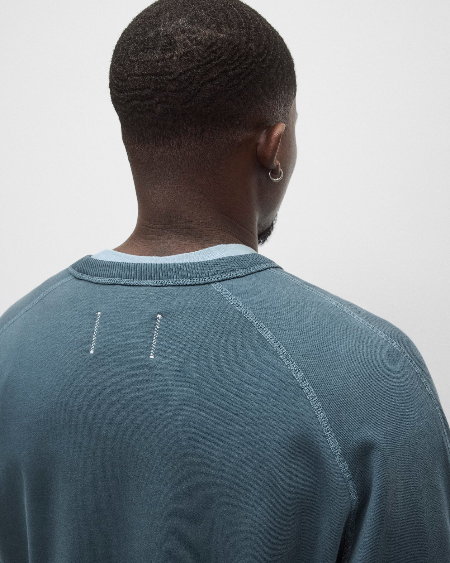 Midweight Terry Relaxed Crewneck