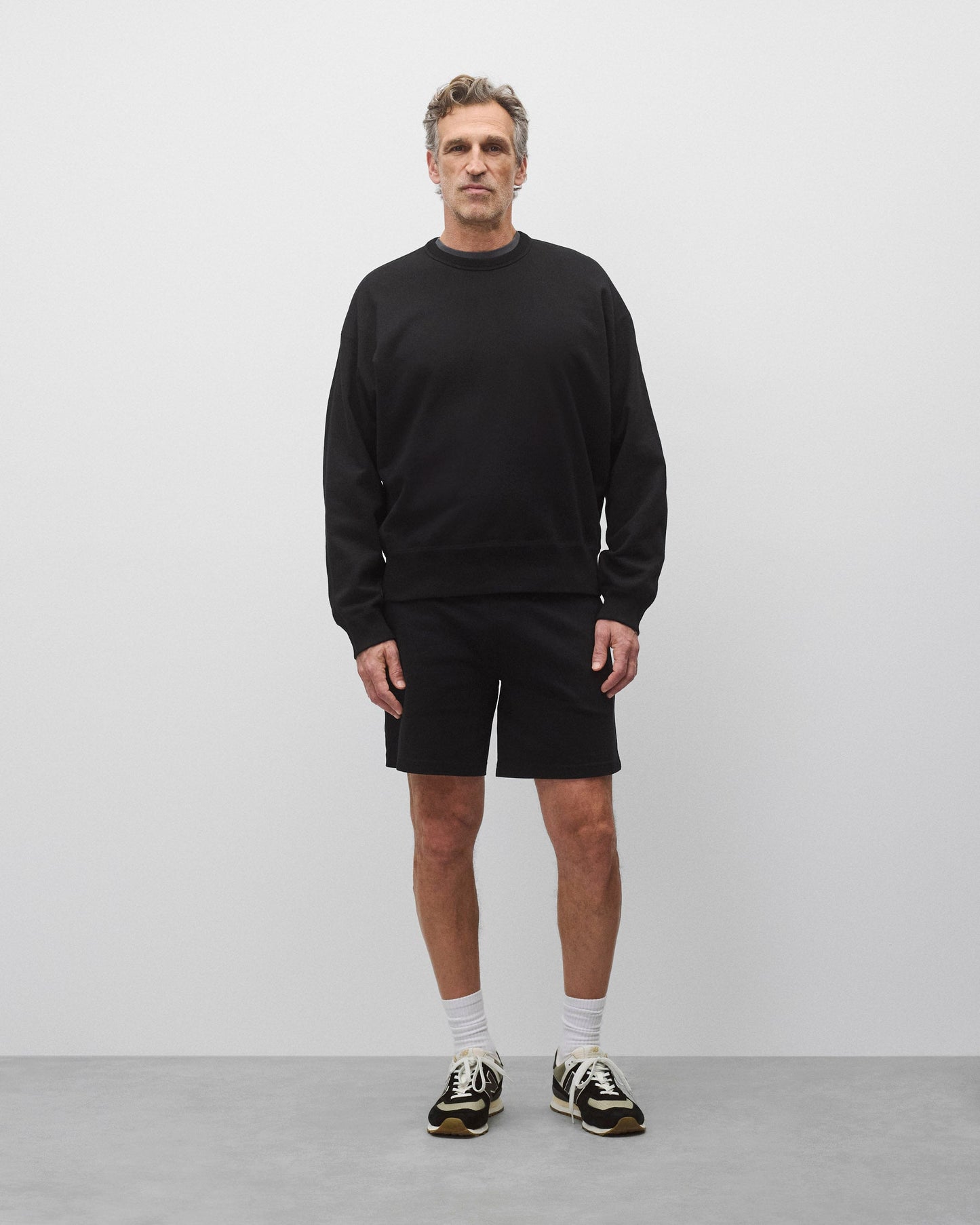 Midweight Terry Relaxed Crewneck