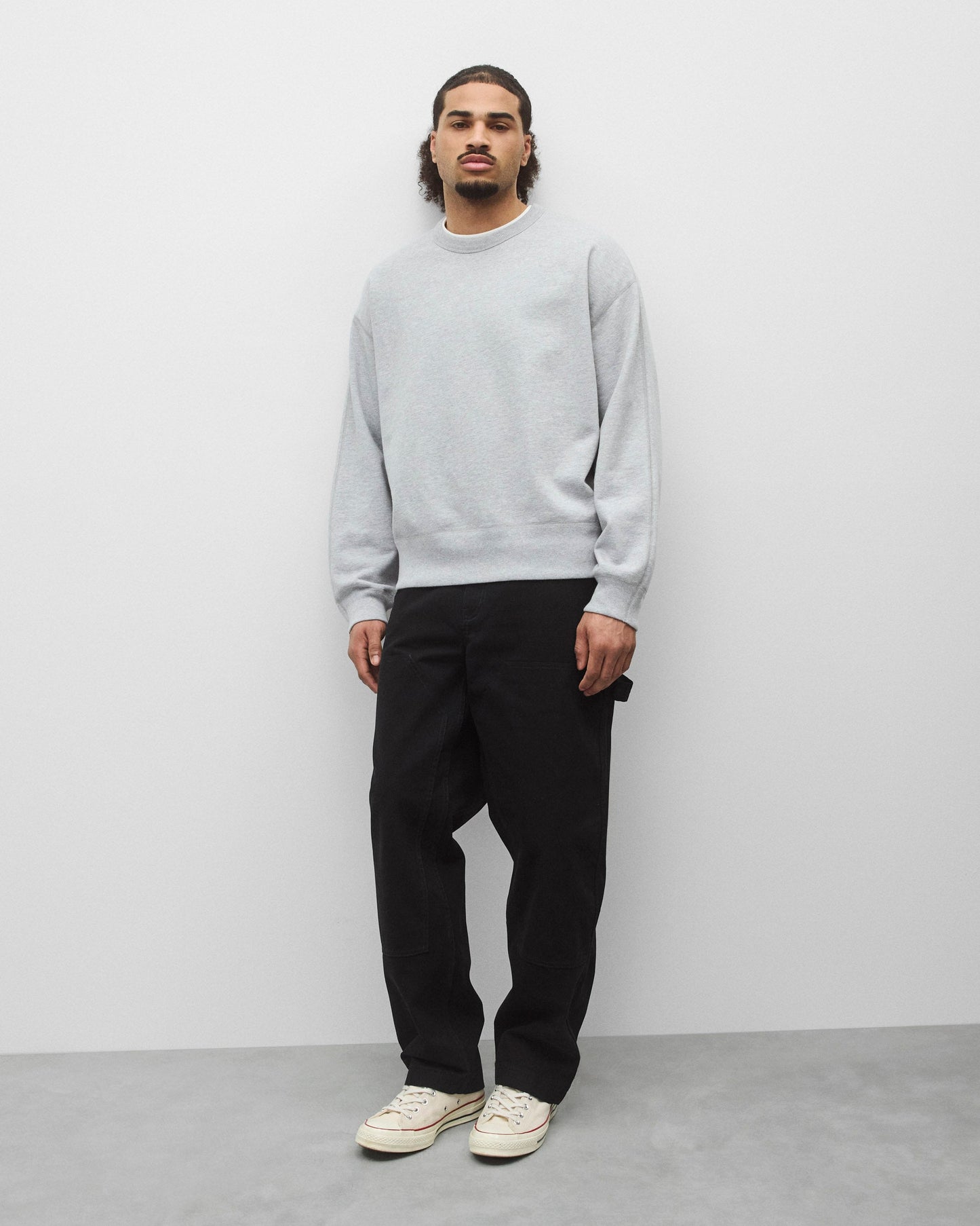 Midweight Terry Relaxed Crewneck