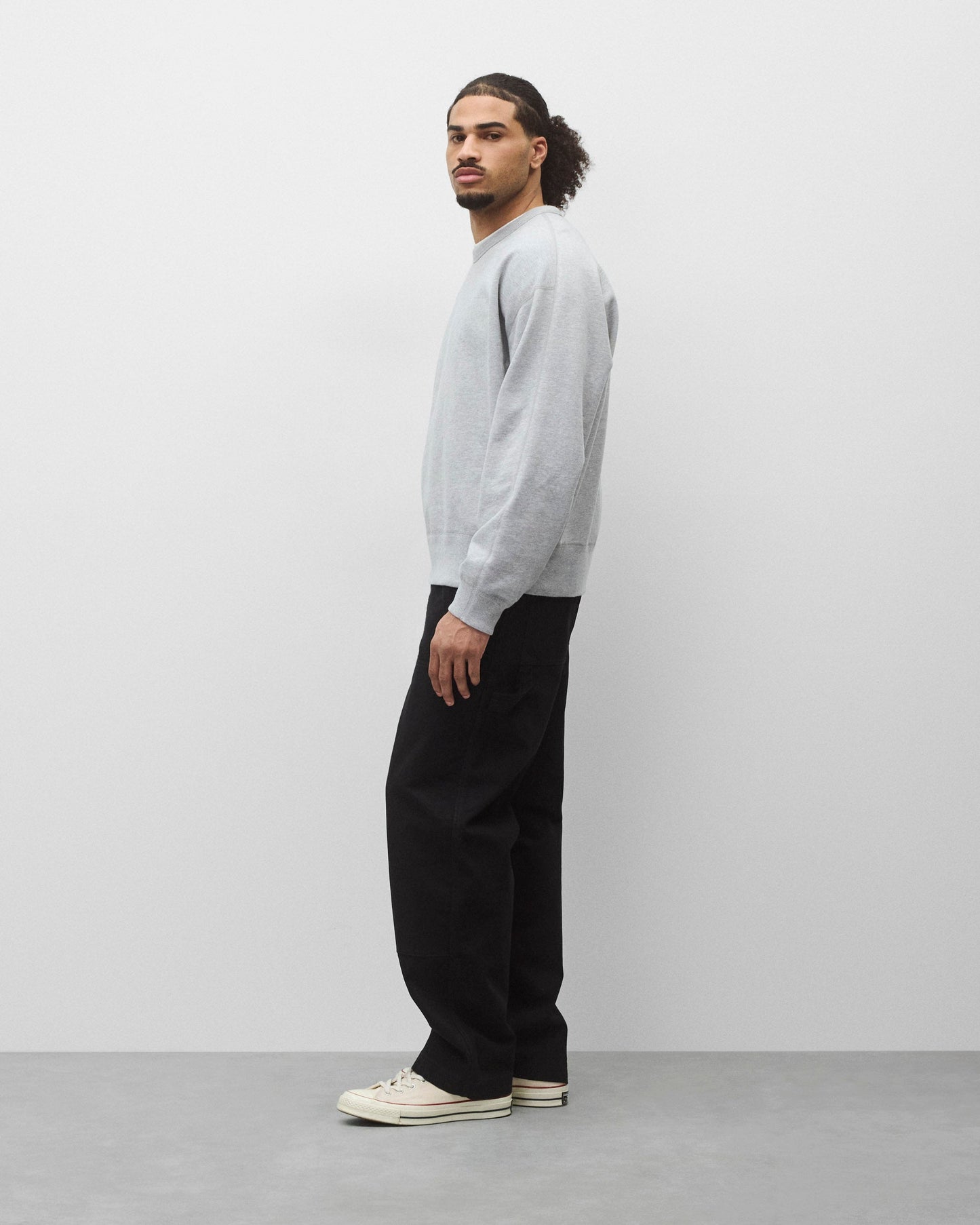Midweight Terry Relaxed Crewneck