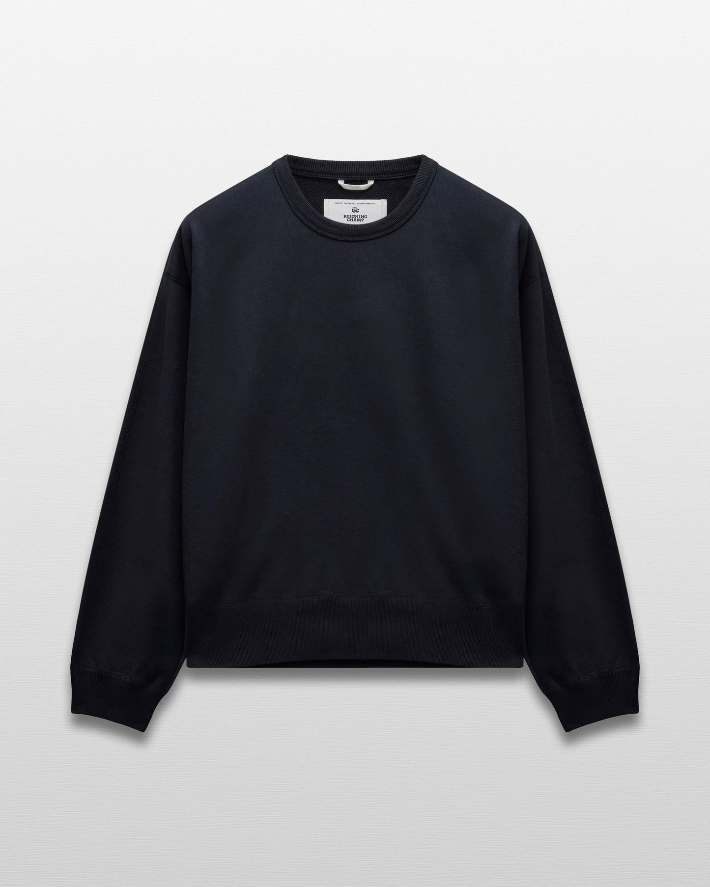 Midweight Terry Relaxed Crewneck