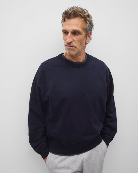 Midweight Terry Relaxed Crewneck