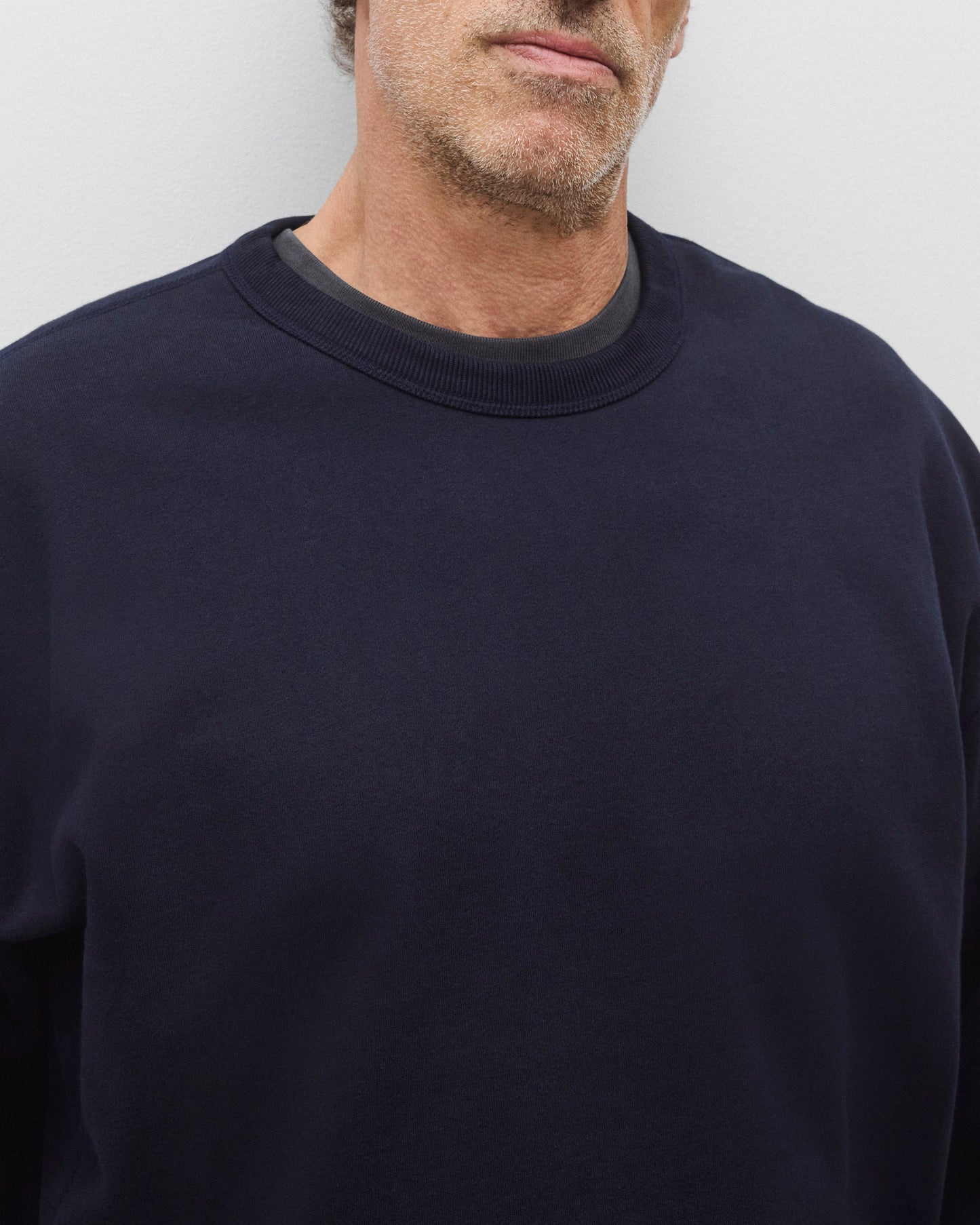 Midweight Terry Relaxed Crewneck