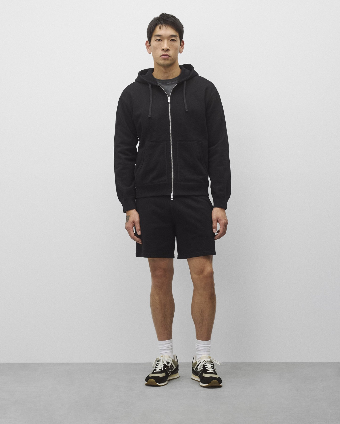 Midweight Terry Standard Zip Hoodie