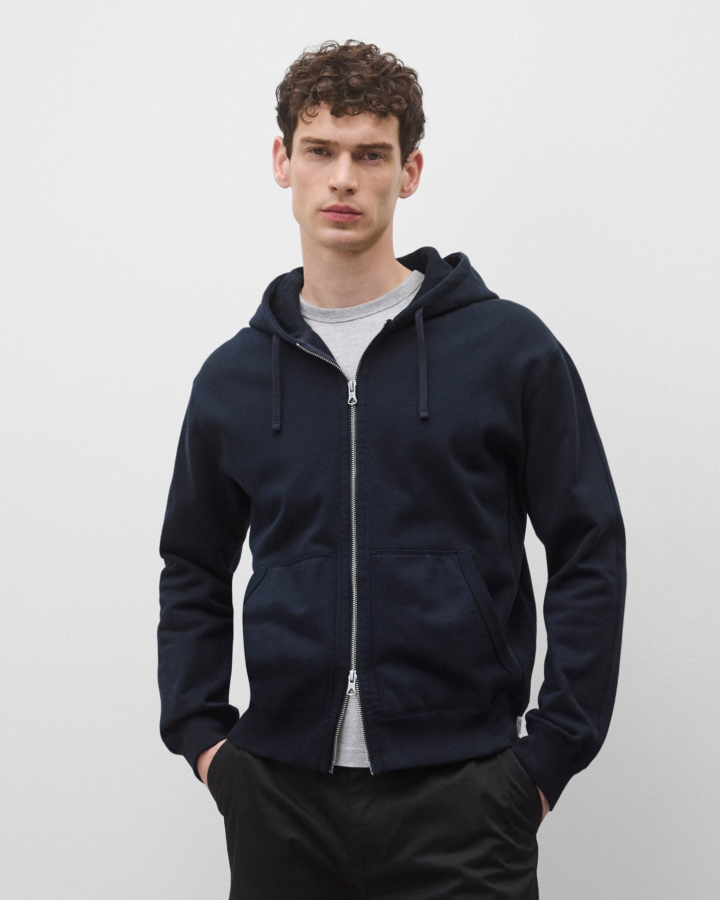 Midweight Terry Standard Zip Hoodie