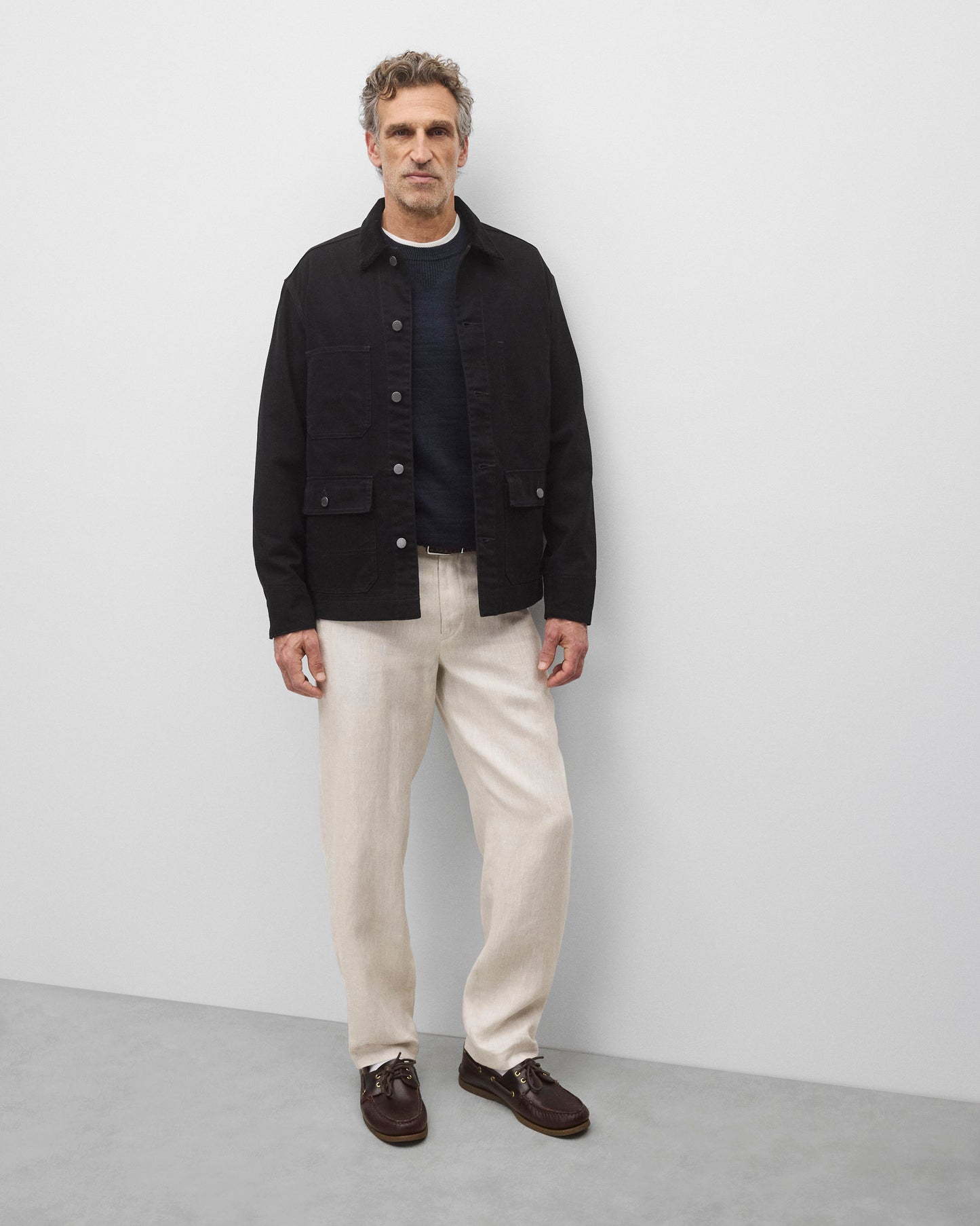 Cotton Canvas Chore Jacket