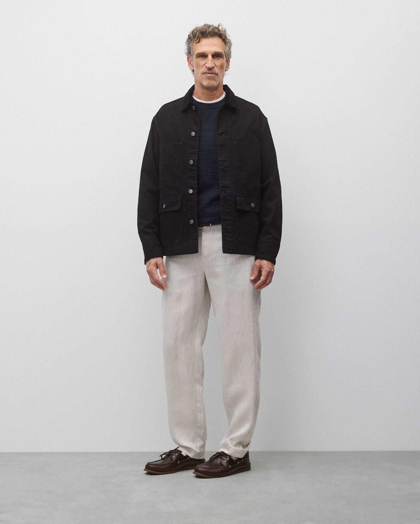 Cotton Canvas Chore Jacket