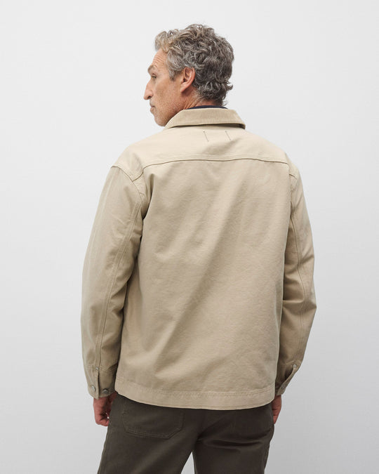 Cotton Canvas Chore Jacket