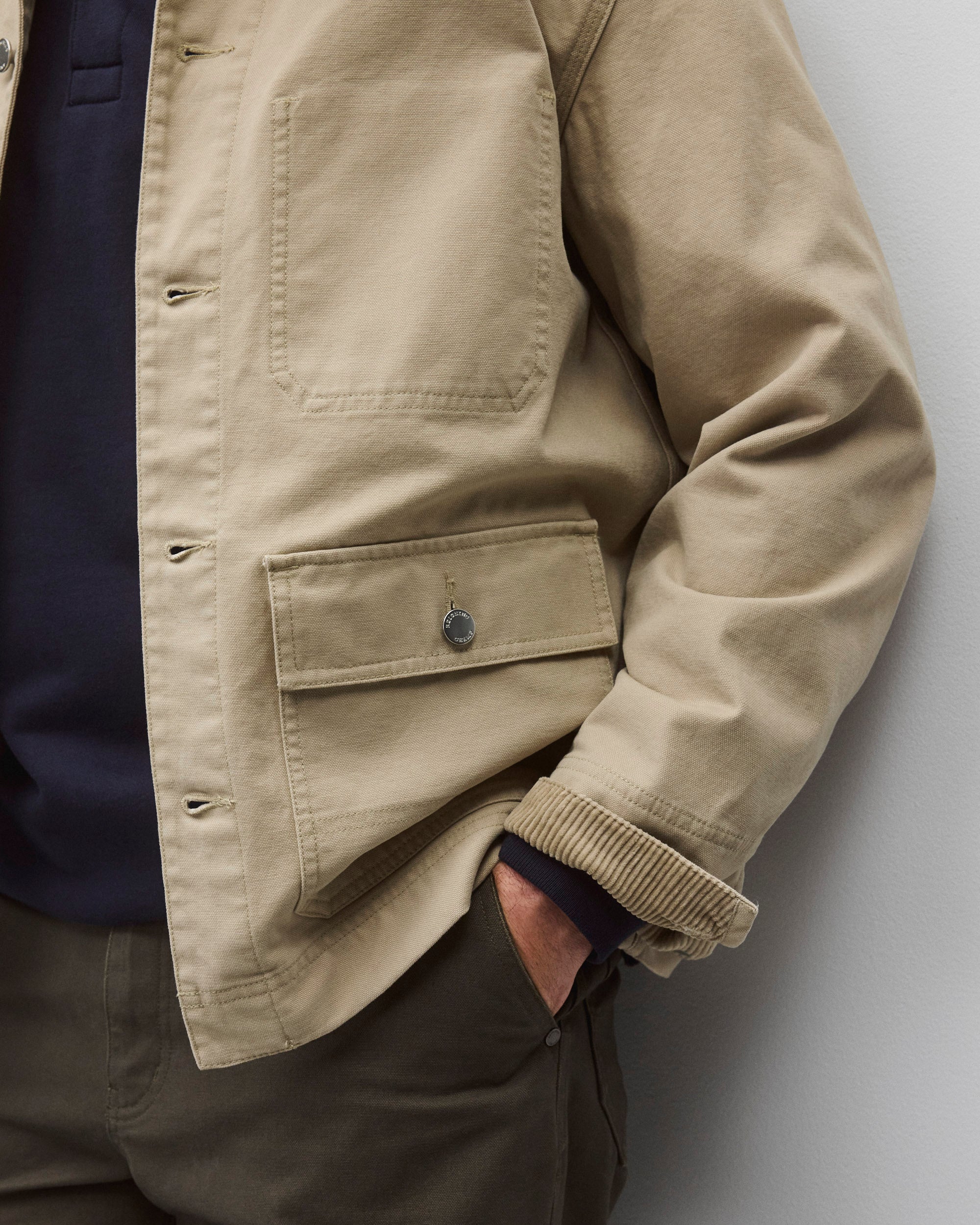 Cotton Canvas Chore Jacket | Reigning Champ | Reigning Champ US