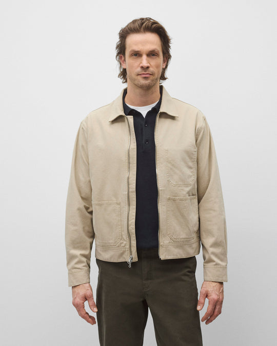 Cotton Canvas Grounds Jacket