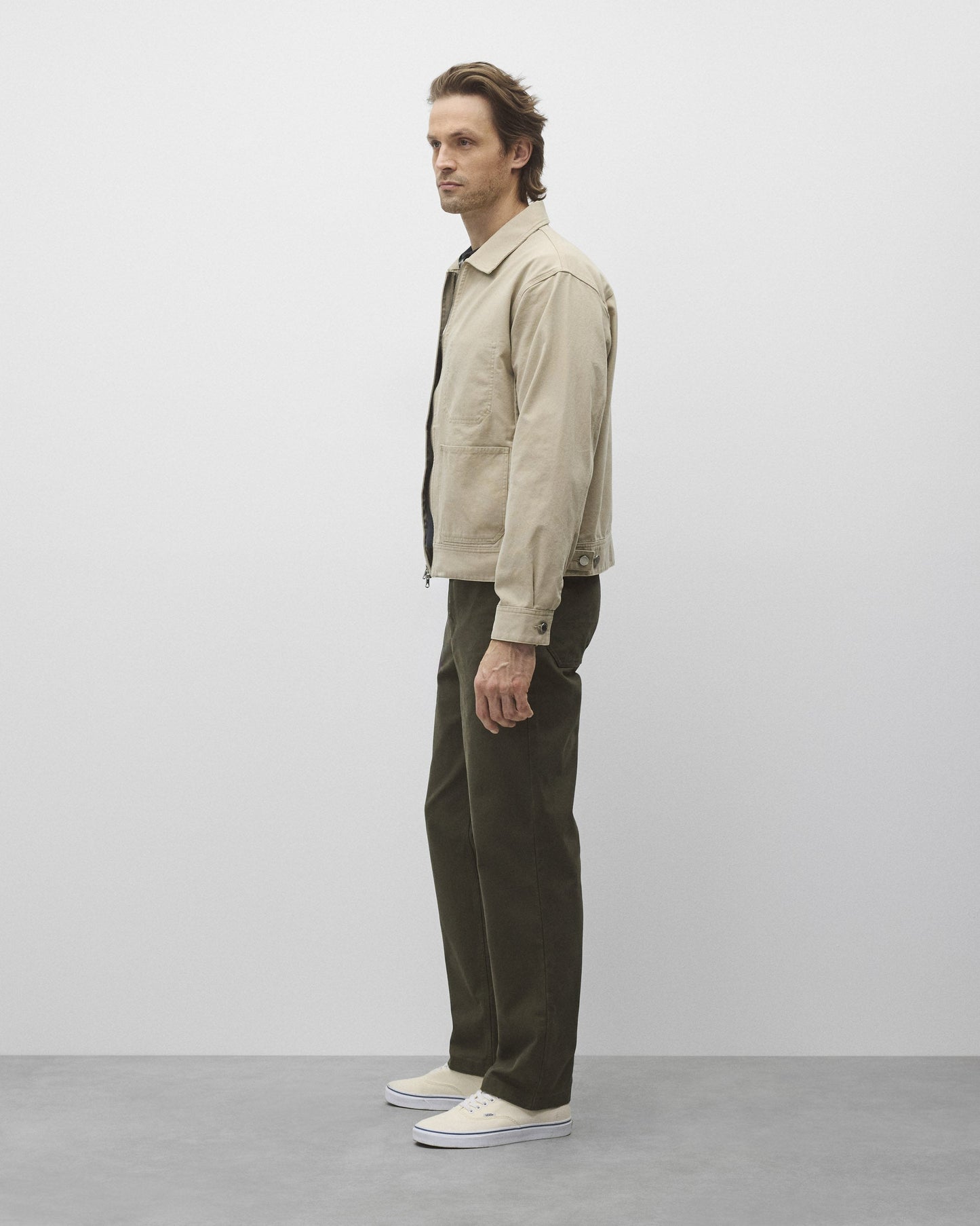 Cotton Canvas Grounds Jacket