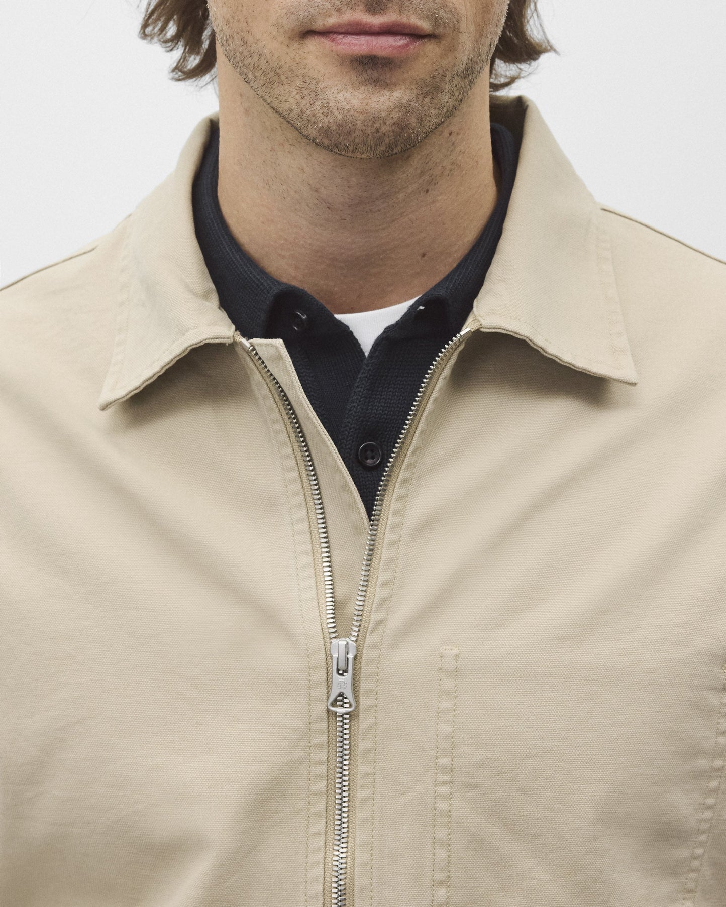 Cotton Canvas Grounds Jacket