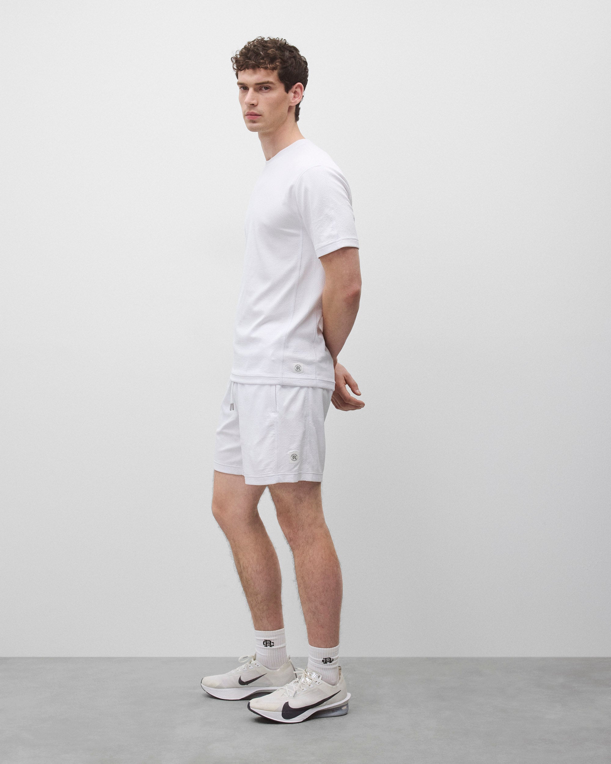 S ring biker shorts lace white Mサイズ THEREDTHREAD / ザレッドスレッド】S ring biker shorts lace