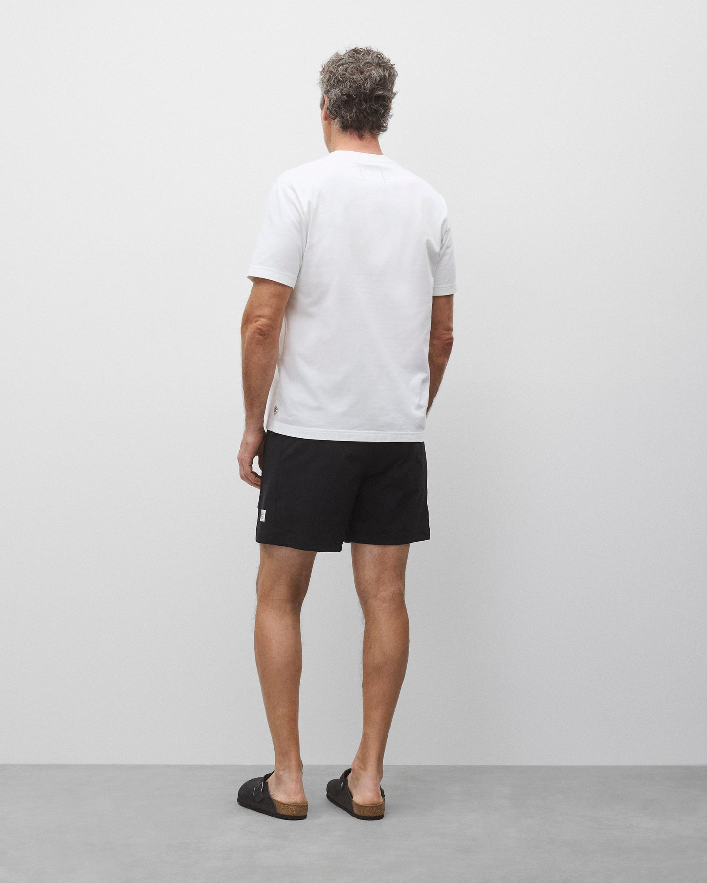 Stretch Nylon Utility Standard Swim Short 6"