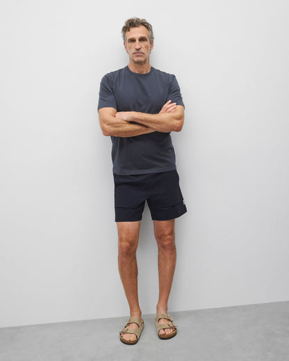 Stretch Nylon Utility Standard Swim Short 6"