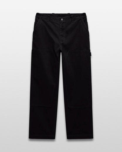 Cotton Canvas Relaxed Double Knee Pant