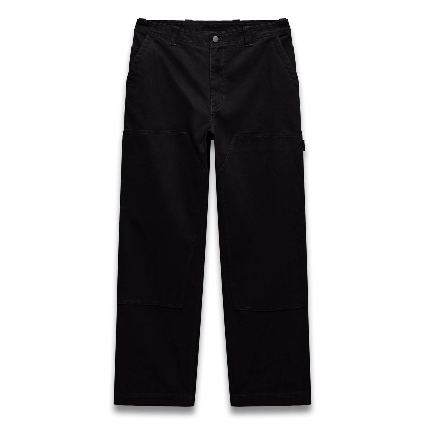 Cotton Canvas Relaxed Double Knee Pant