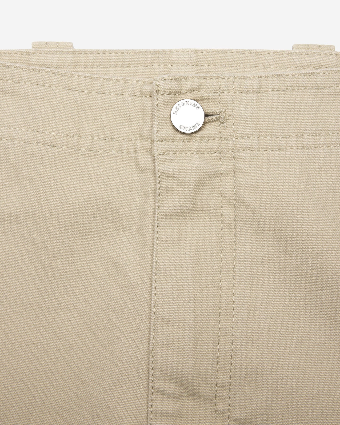Cotton Canvas Relaxed Double Knee Pant