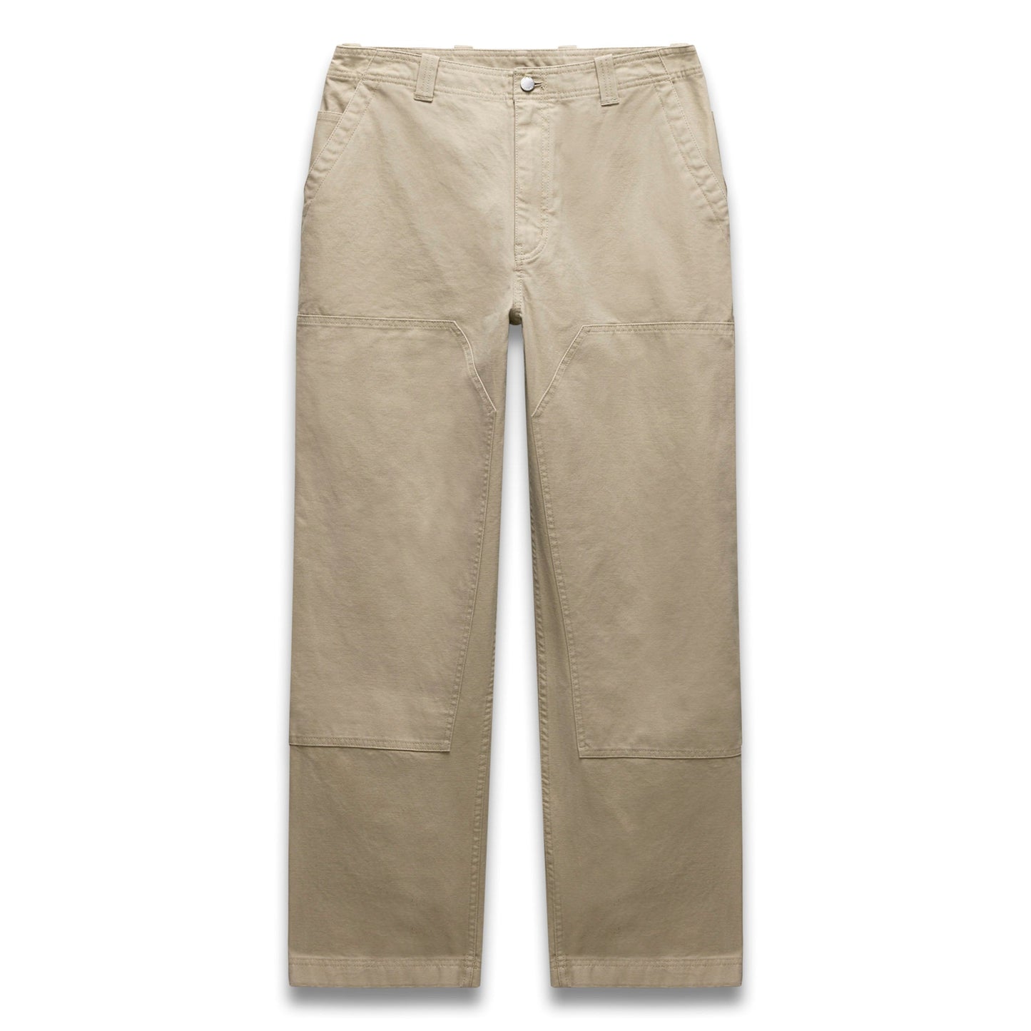 Cotton Canvas Relaxed Double Knee Pant