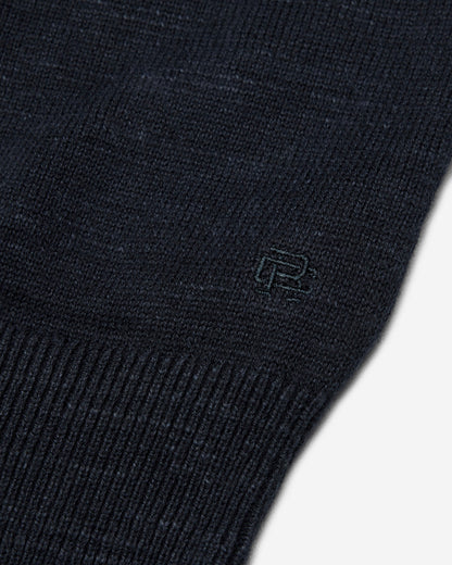 Cotton Slub Laurel Crewneck