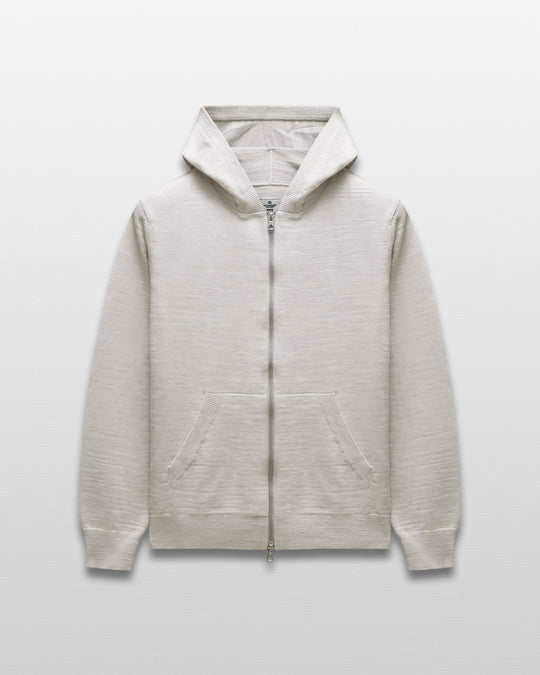 Cotton Slub Laurel Zip Hoodie