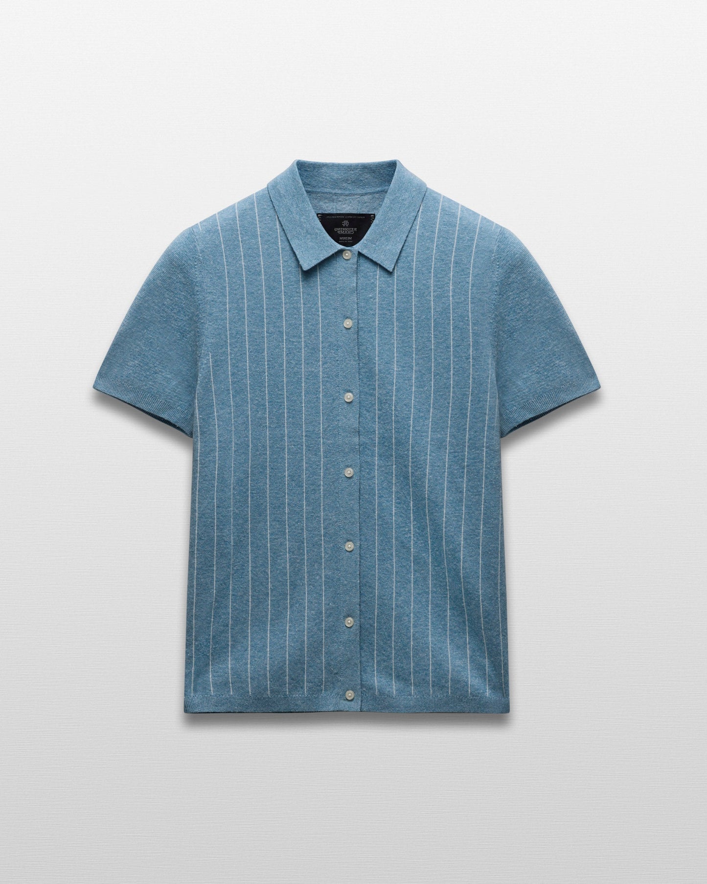 Cotton Linen Stripe Piazza Shirt