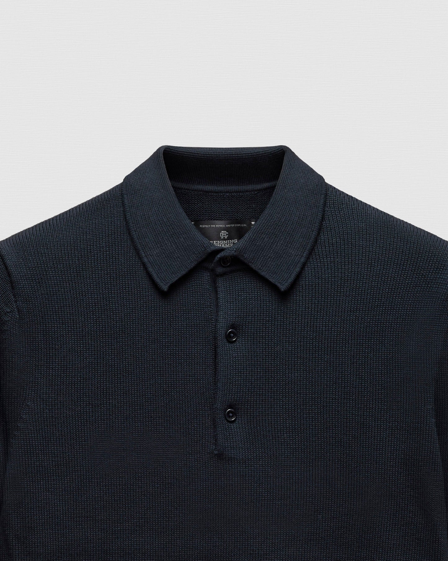 Supima Knit Commodore Polo Sweater