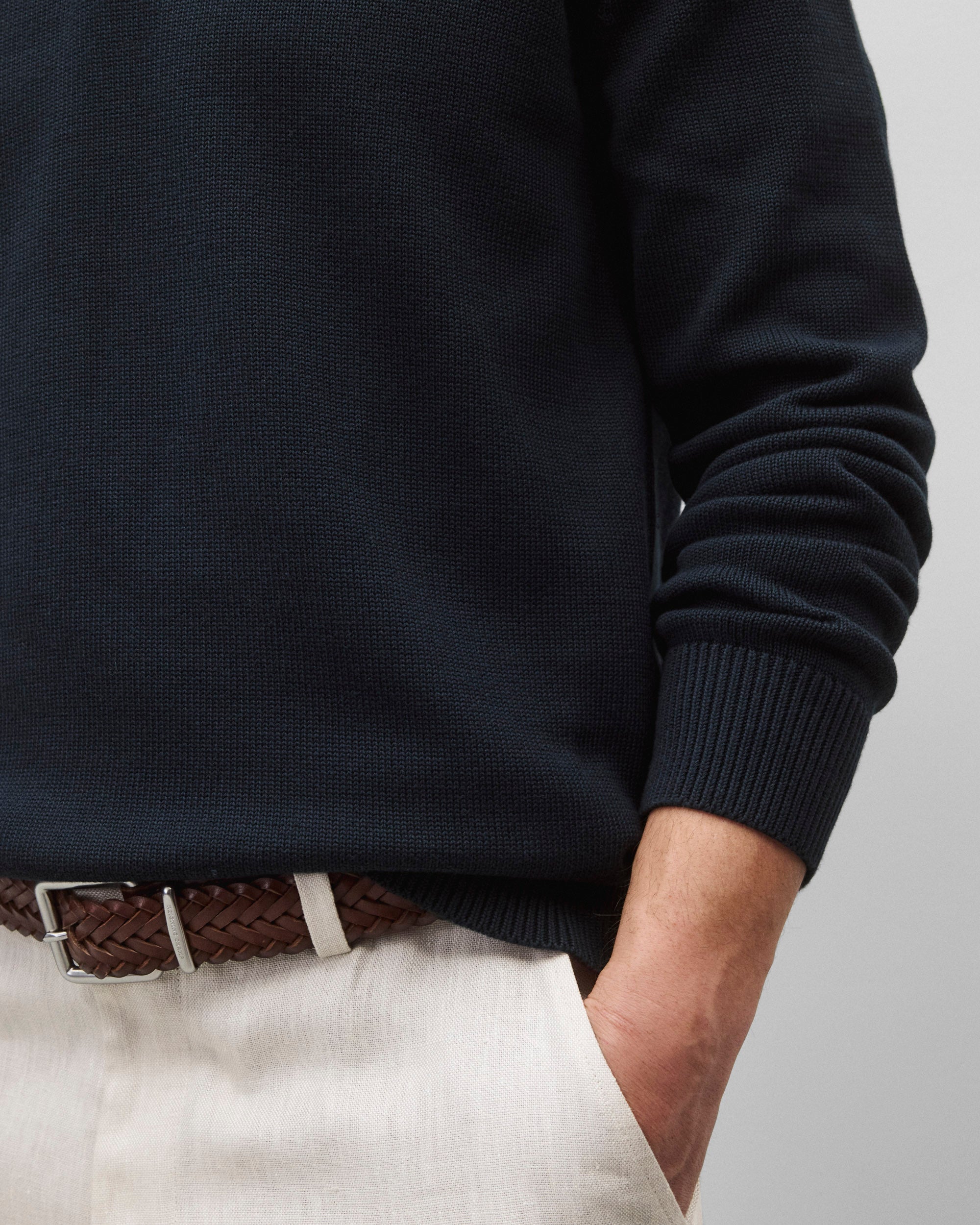Supima Knit Commodore Polo Sweater | Reigning Champ | Reigning