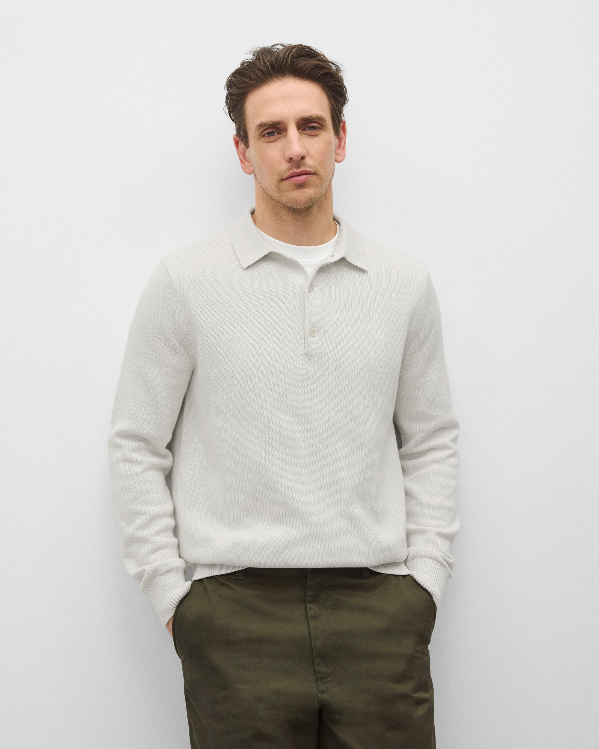Supima Knit Commodore Polo Sweater | Reigning Champ | Reigning