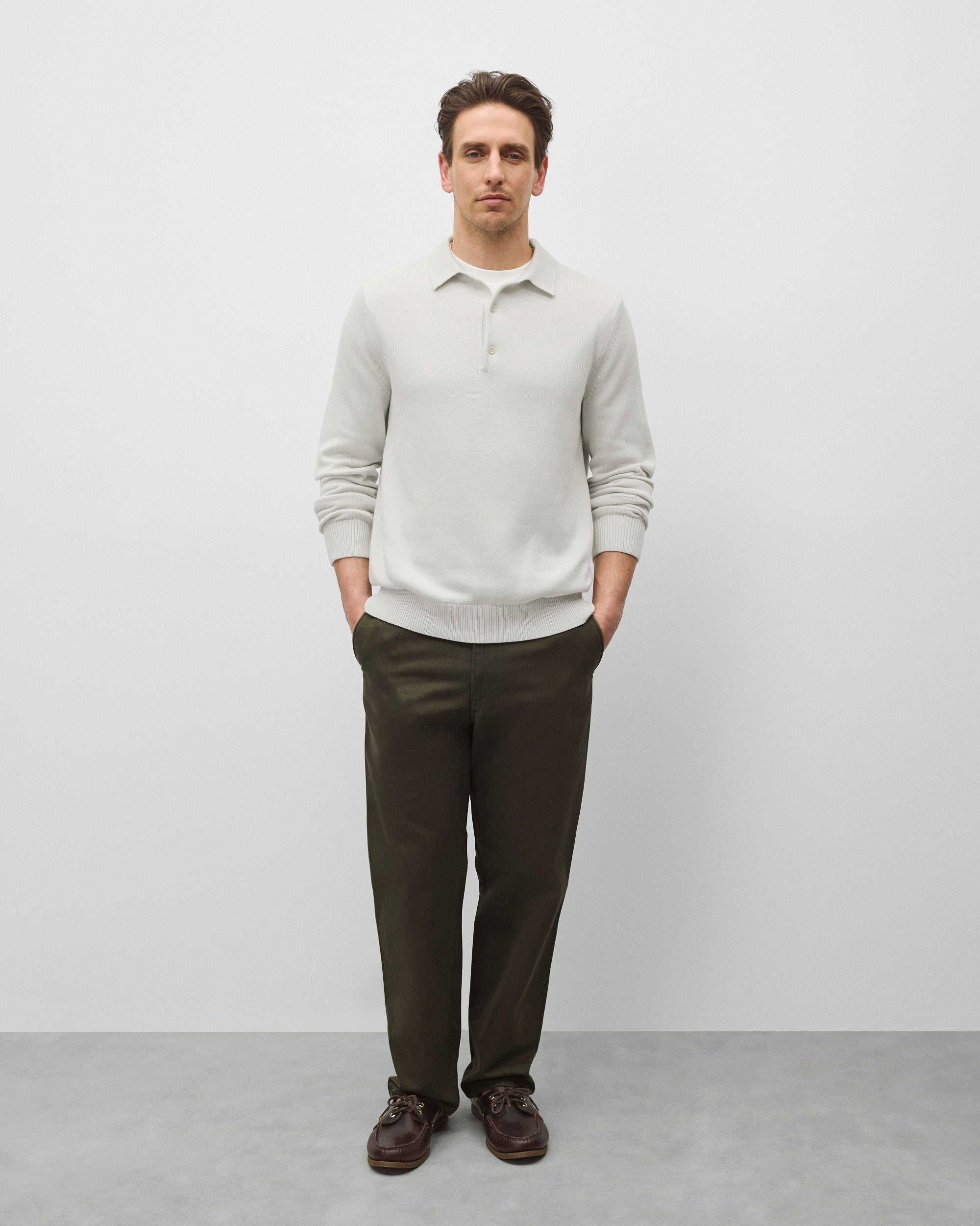 Supima Knit Commodore Polo Sweater | Reigning Champ | Reigning