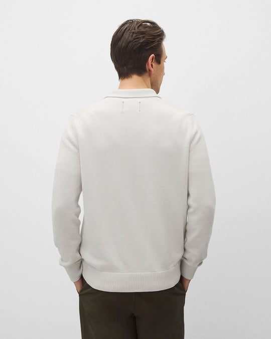 Supima Knit Commodore Polo Sweater
