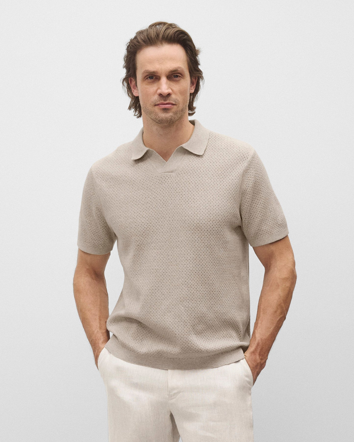 Cotton Linen Victor Polo
