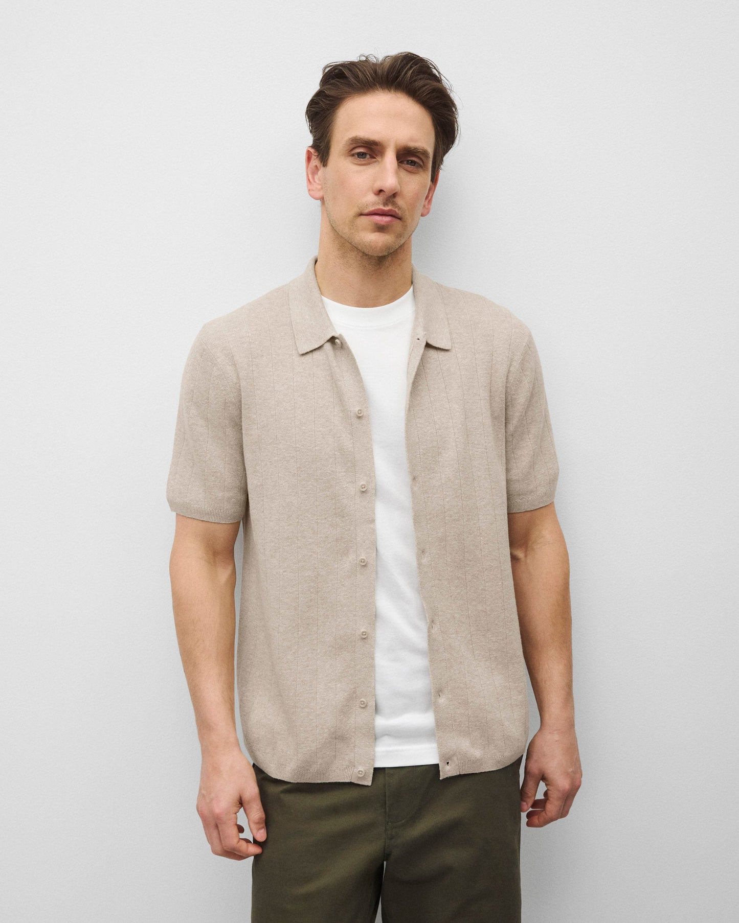 Cotton Linen Piazza Shirt