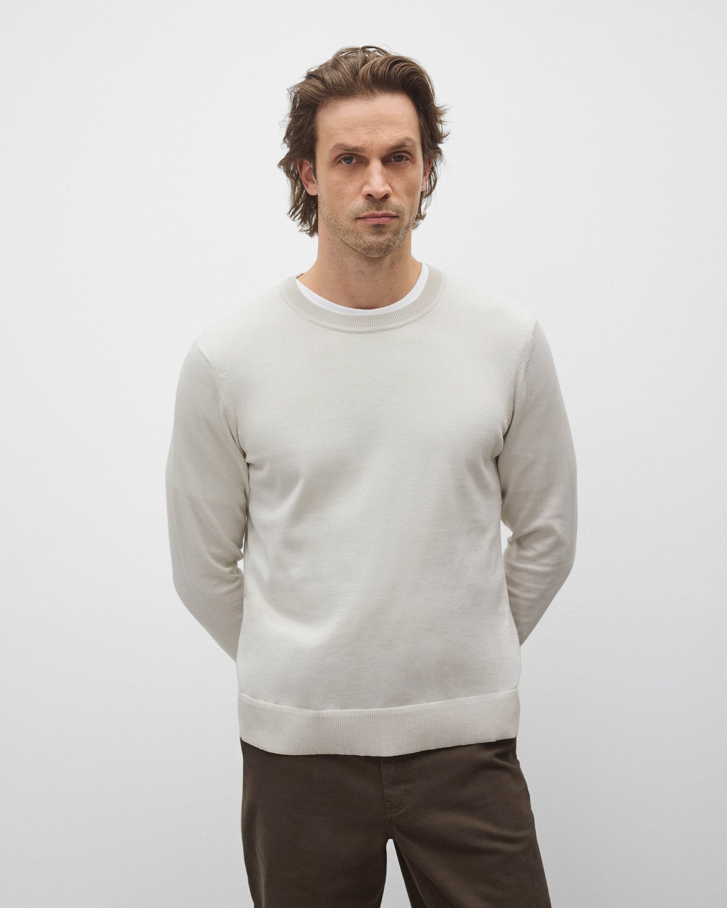 Supima Knit Riviera Crewneck