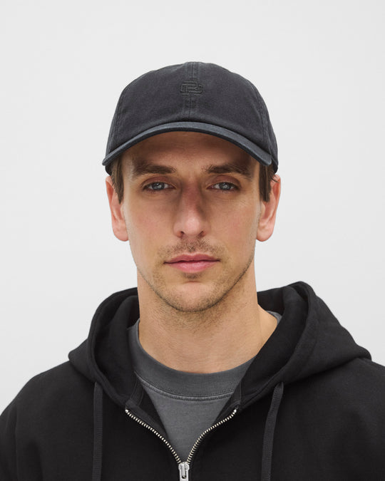 Cotton Chino Low Pro Monogram Strapback Cap