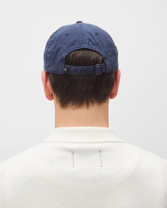 Cotton Chino Low Pro Monogram Strapback Cap