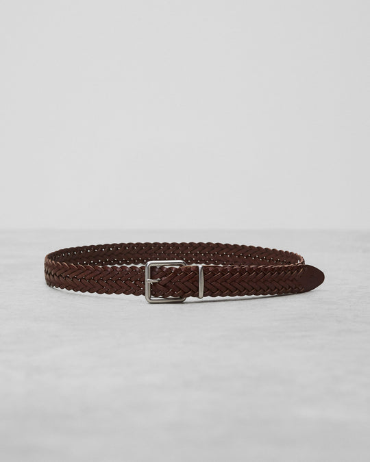 Braided Leather Belt