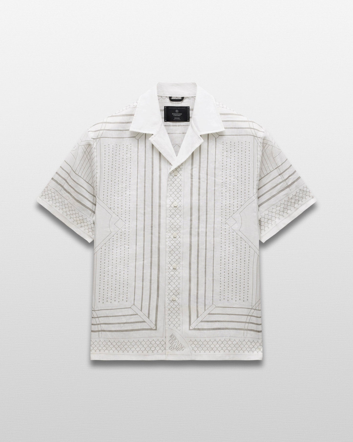 Linen Arena Standard Camp Shirt