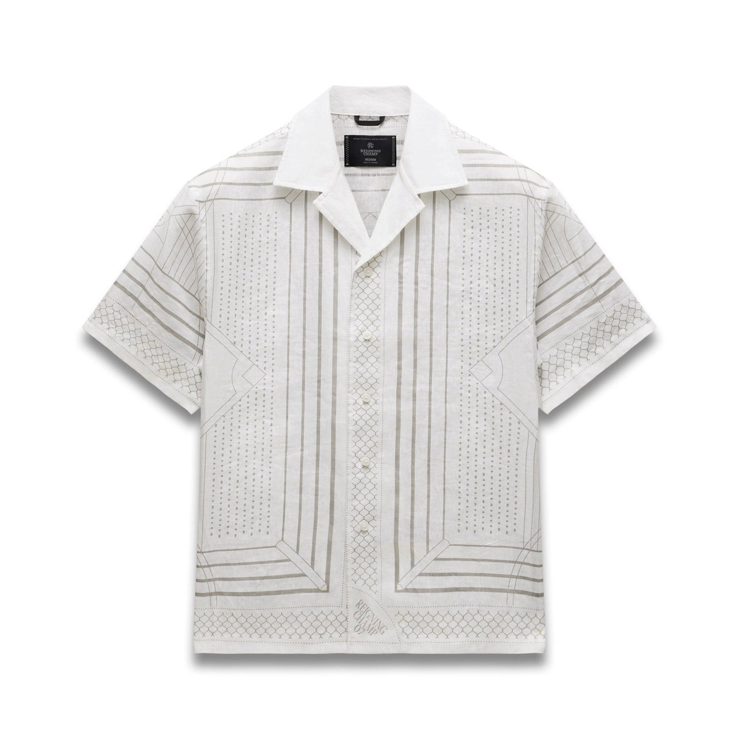 Linen Arena Standard Camp Shirt