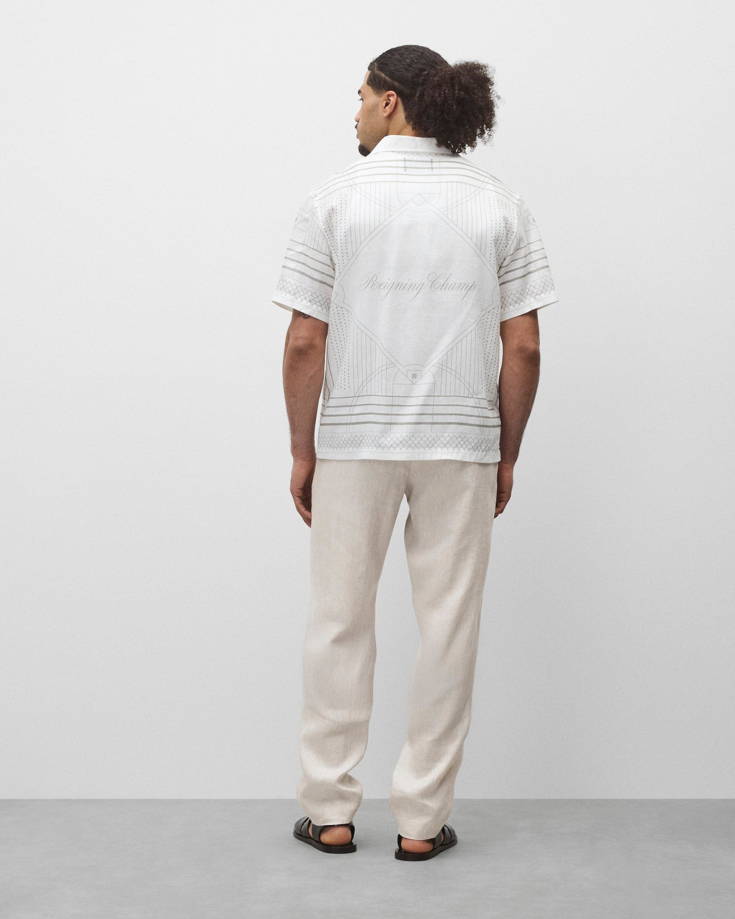 Linen Arena Standard Camp Shirt
