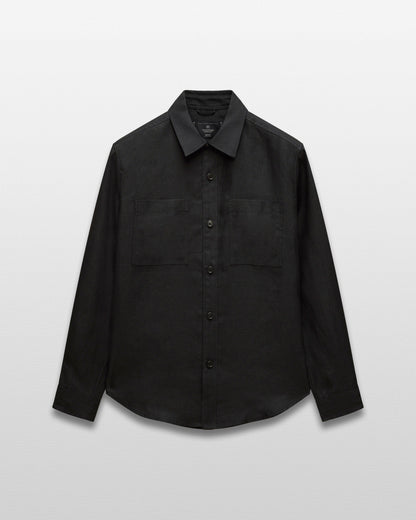 Linen Concourse Standard Overshirt