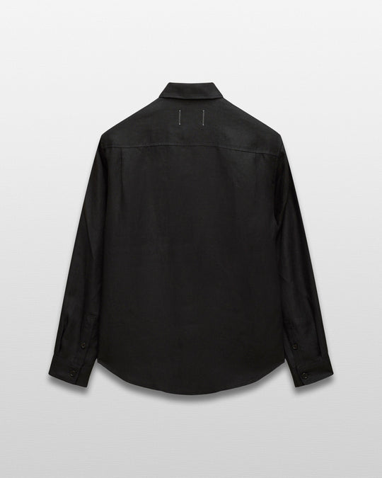 Linen Concourse Standard Overshirt