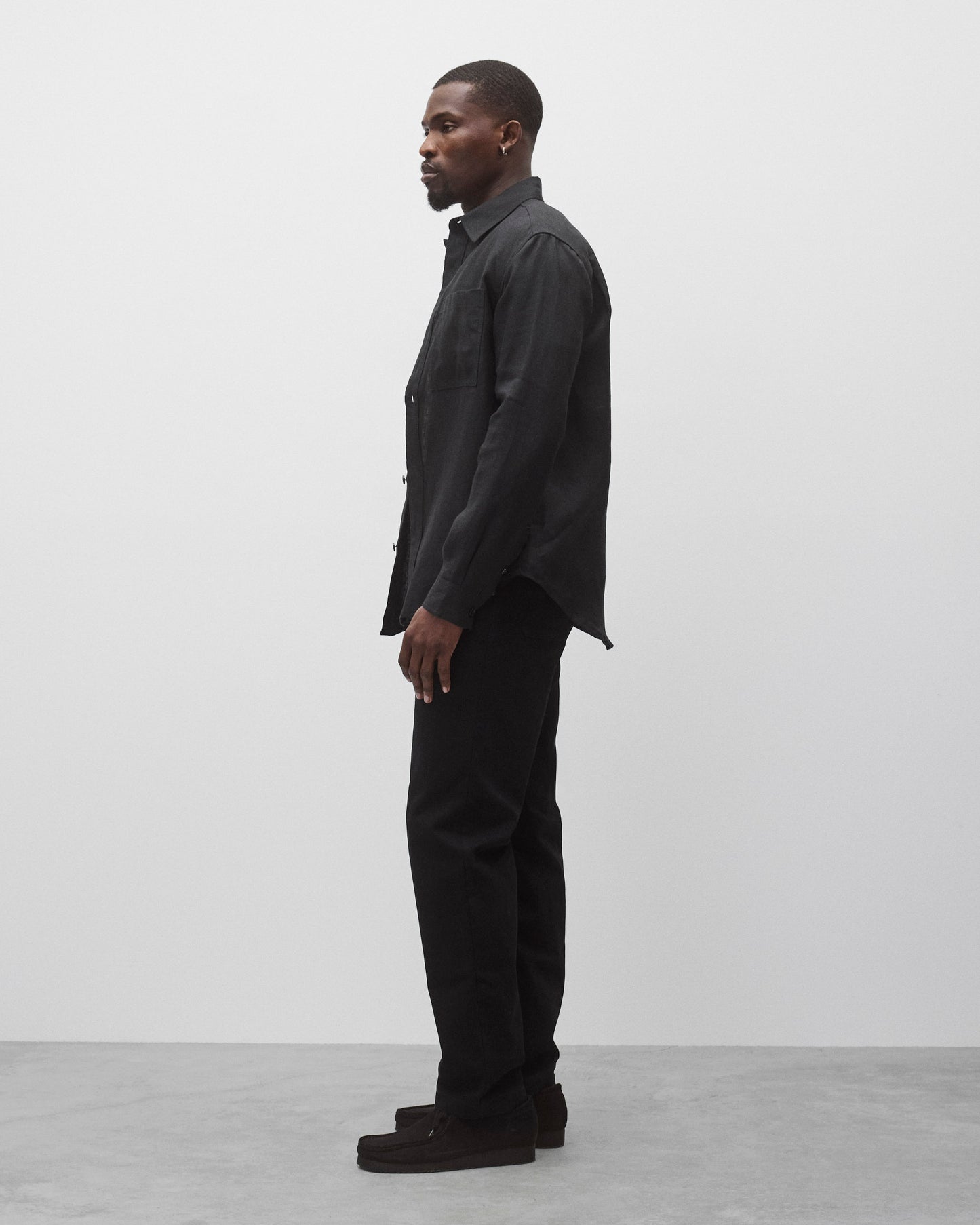 Linen Concourse Standard Overshirt