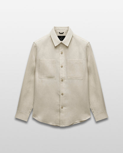 Linen Concourse Standard Overshirt