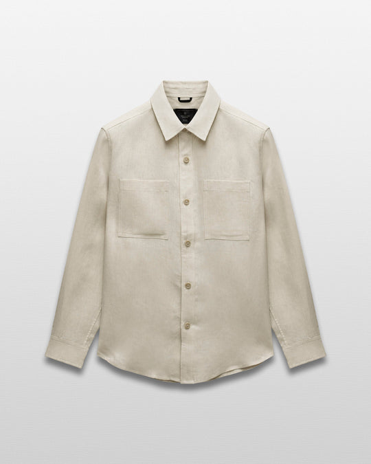 Linen Concourse Standard Overshirt